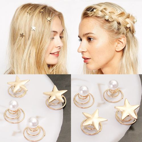 Accessoire cheveux en Alliage argenté ou plaqué or - Ref 1208976