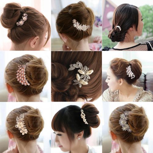 Accessoire coiffure en Alliage argenté ou plaqué or - Ref 1196434