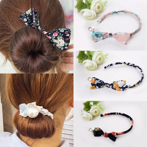 Accessoire coiffure en tissu - Ref 1197382
