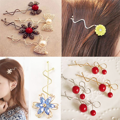 Accessoire coiffure en Alliage argenté ou plaqué or - Ref 1198383