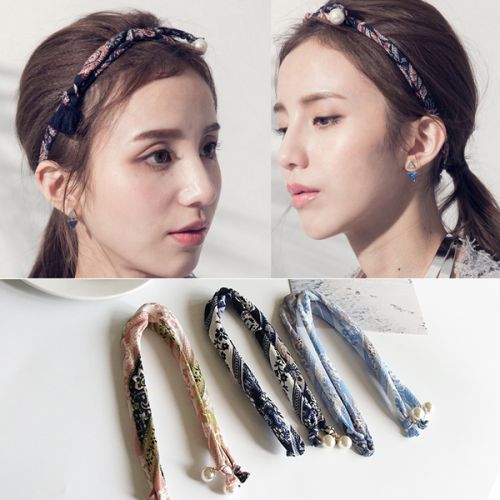 Accessoire coiffure en tissu - Ref 1198431