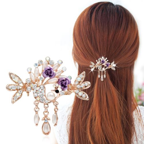 Accessoire coiffure en Alliage argenté ou plaqué or - Ref 1199848