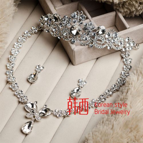 Accessoire coiffure HANXI en pierres Cristal - Ref 1200534