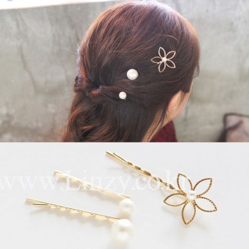 Accessoire coiffure en Alliage argenté ou plaqué or - Ref 1201253