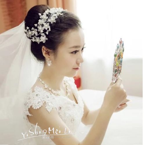 Accessoire coiffure en perlé - Ref 1201378