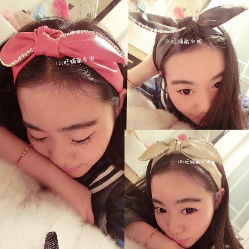 Accessoire coiffure en cuir - Ref 1201751