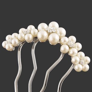 Accessoire coiffure en Alliage argenté ou plaqué or - Ref 1201850