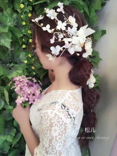 Accessoire coiffure en Laine plumes - Ref 1202014