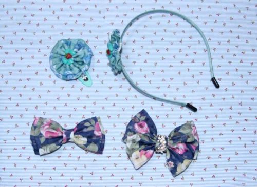 Accessoire coiffure en tissu - Ref 1205180