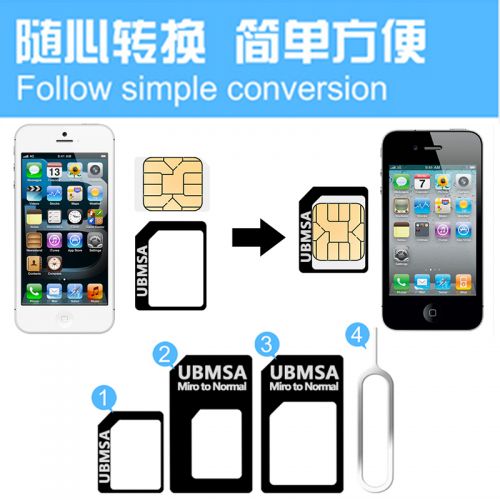 Adaptateur pour cartes SIM - Ref 310819