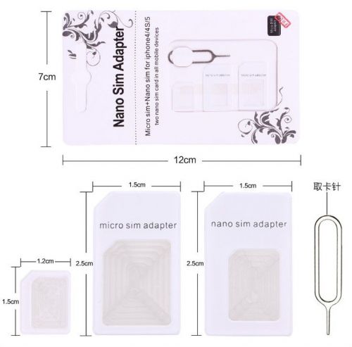 Adaptateur pour cartes SIM - Ref 310873