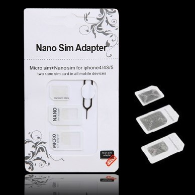 Adaptateur pour cartes SIM - Ref 311151
