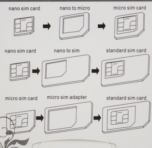 Adaptateur pour cartes SIM - Ref 311236