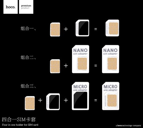 Adaptateur pour cartes SIM - Ref 312416