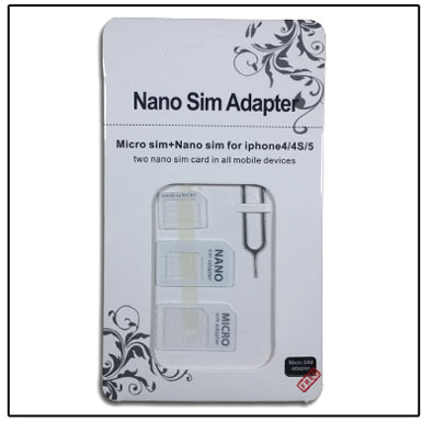 Adaptateur pour cartes SIM - Ref 312490