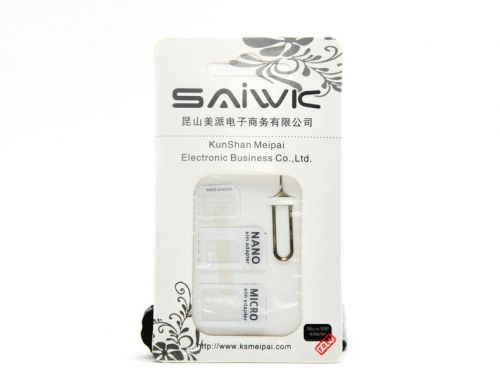 Adaptateur pour cartes SIM - Ref 312928