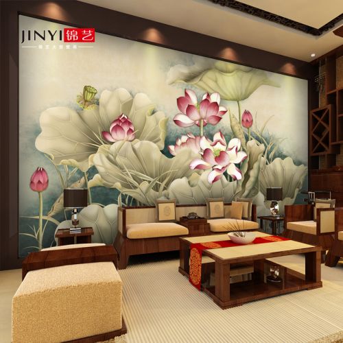 Poster mural 3D géant moderne chinois - Ref 2450114