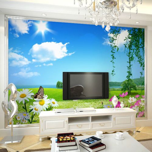 Poster mural 3D géant continental - papier peint en soie Ref 2450167