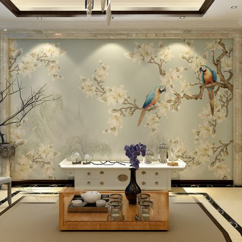 Poster mural 3D géant moderne chinois - Ref 2450202