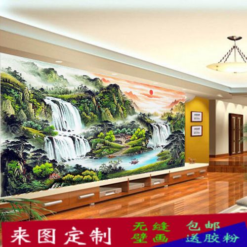 Affiche murale géante moderne chinois - Ref 2450661