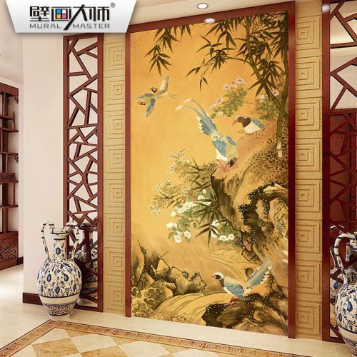 Affiche murale géante Classique Ming et Qing - papier peint en soie Ref 2451222