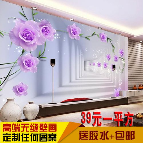 Affiche mural 3D géant simple moderne - papier peint en soie Ref 2451708