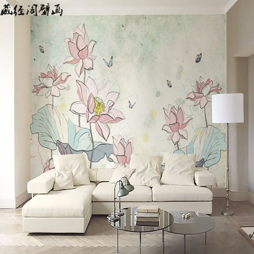 Affiche murale géante moderne chinois - Ref 2452030