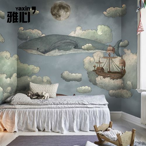 Poster mural 3D géant Europe du Nord - papier peint en soie Ref 2452081