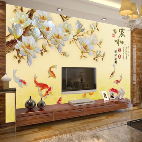 Affiche mural 3D géant néoclassiques - papier peint en soie Ref 2452540