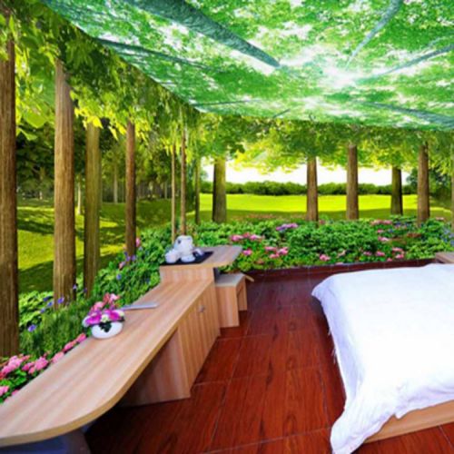 Affiche murale géante moderne chinois - papier peint en soie Ref 2452561