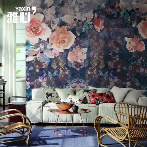 Affiche mural 3D géant néoclassiques - papier peint en soie Ref 2452573