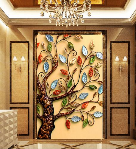 Poster mural 3D géant moderne chinois - Ref 2452579
