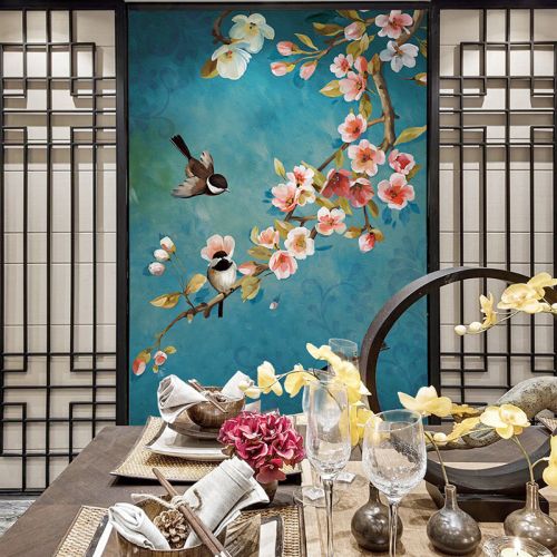 Affiche murale géante moderne chinois - Ref 2453088