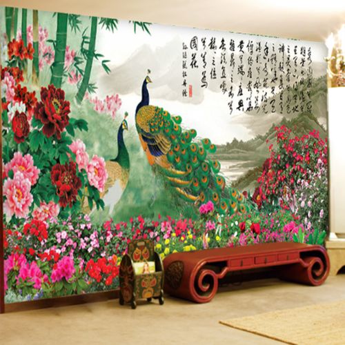 Affiche murale géante moderne chinois - Ref 2453186