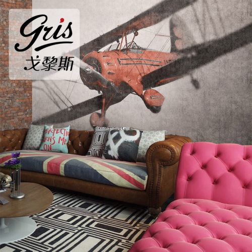 Affiche murale géante GRIS simple moderne - Ref 2453688