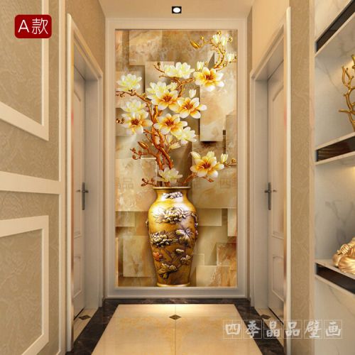 Poster mural 3D géant moderne chinois - Ref 2453908