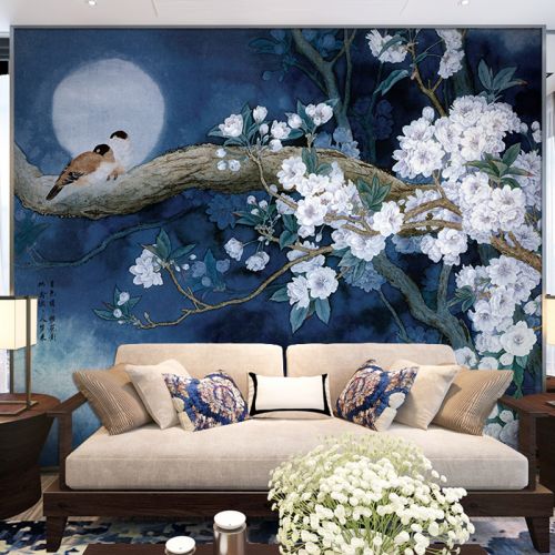 Poster mural 3D géant moderne chinois - Ref 2453951
