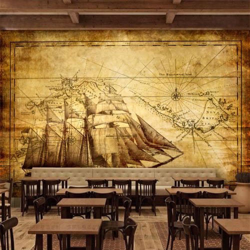 Affiche murale géante nostalgie rétro - Ref 2454200