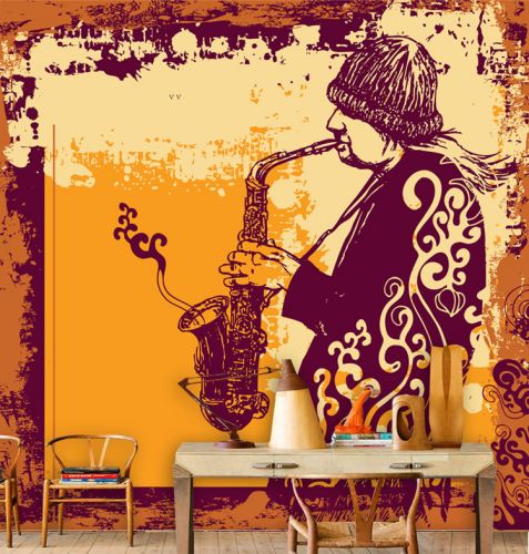 Affiche murale géante nostalgie rétro - Ref 2454715