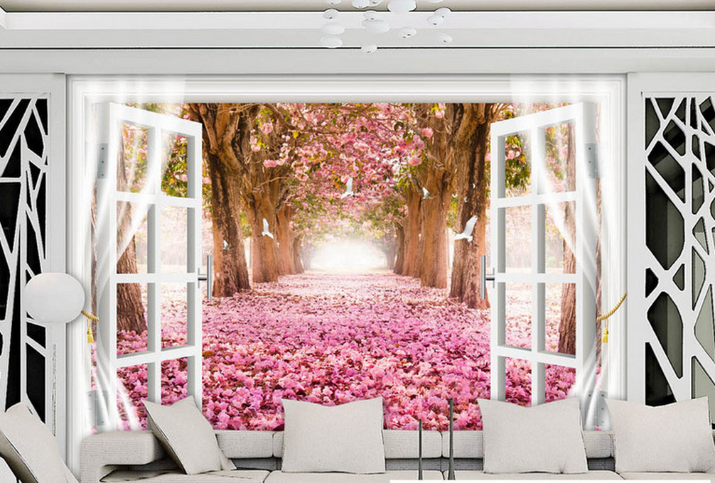 Affiche murale géante NOKER American Village - Ref 2455052