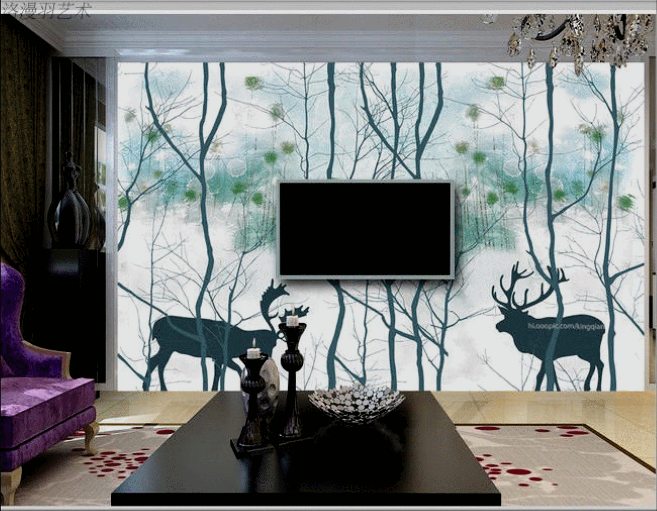 Affiche murale géante LUOMAN continental - Ref 2455280