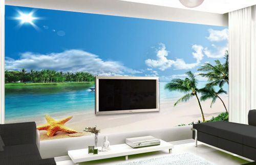 Affiche murale géante Méditerranée - papier peint en soie Ref 2455488