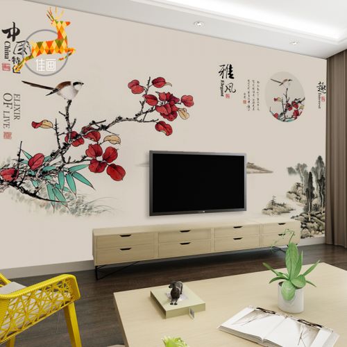 Affiche murale géante moderne chinois - Ref 2455547