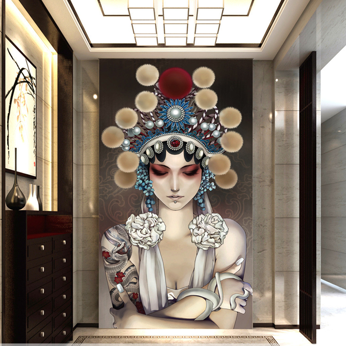 Affiche murale géante nostalgie rétro - Ref 2455578