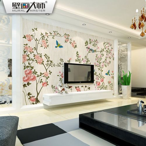 Affiche murale géante Classique Ming et Qing - papier peint en soie Ref 2455727