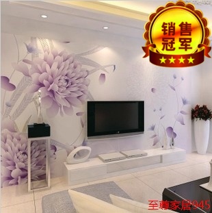 Affiche murale géante moderne chinois - papier peint en soie Ref 2455790