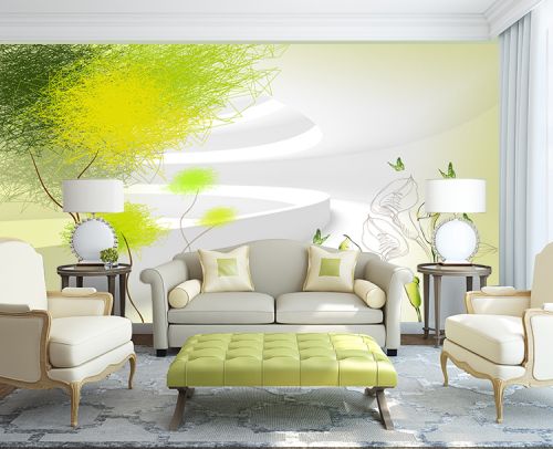 Affiche murale géante BEAUTIFUL WALL simple moderne - Ref 2455852