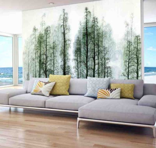 Affiche murale géante simple moderne - papier peint en soie Ref 2456086