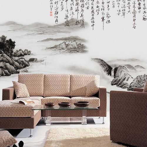Affiche murale géante moderne chinois - Ref 2456226
