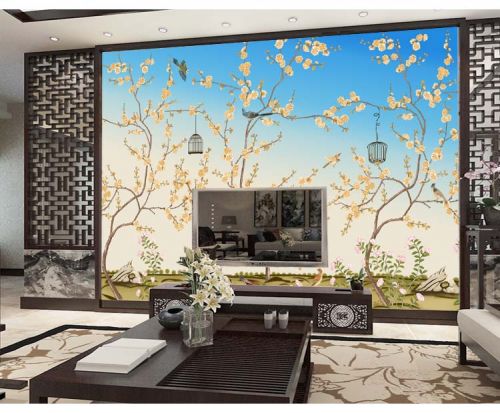 Affiche murale géante moderne chinois - Ref 2456371